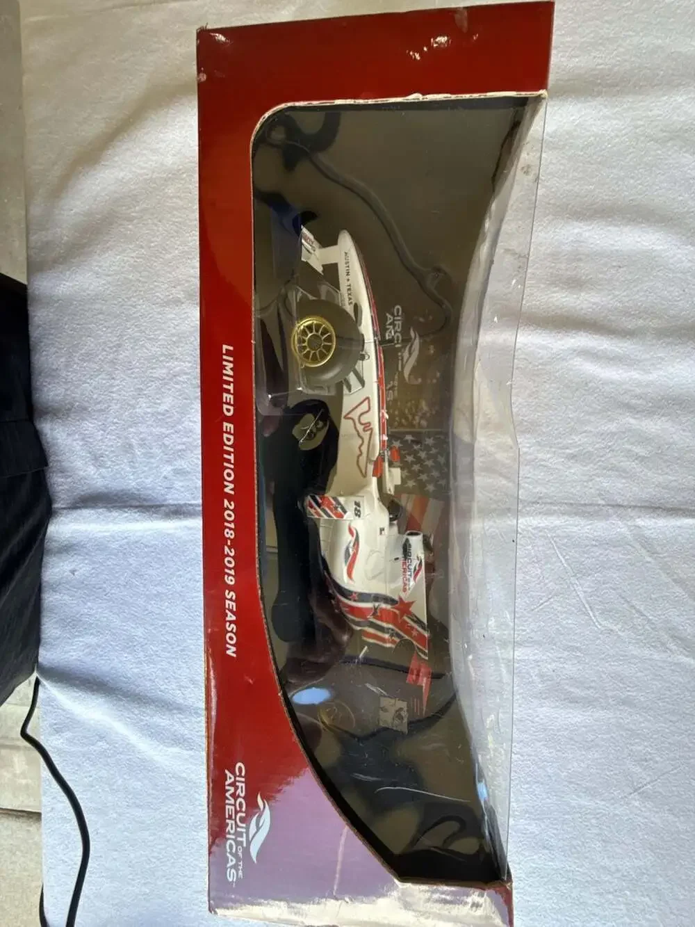 Minichamps Circuit of the Americas Texas Lottery Formula One Show Car 1:18 Scale